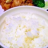 ほぼ具無しｗだけど海鮮風味のにんにくごはん